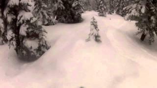 Danny & Kayli Weiss at Great Canadian Heli-Skiing