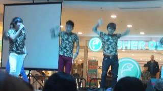 StarMYX live at Fisher Mall, Quezon City performed "Talk Dirty"