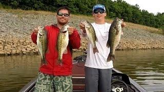 Alabama River at Millers Ferry Bass Fishing