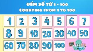 Dạy bé tập Đếm số tiếng Anh từ 1 đến 100 | Counting 1 to 100 | Oh Vui Kids