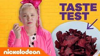 Weird Potato Chip Taste Test w/ JoJo Siwa, Kira Kosarin, Jack Griffo & More  | Nick