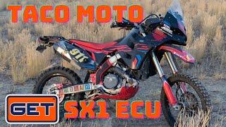 Taco Moto GET SX1 ECU / The Best Honda CRF450RL ECU Yet / Tame That Twitchy Throttle!