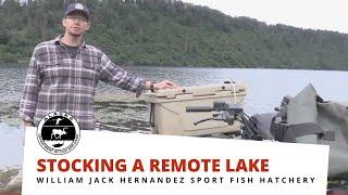 Stocking a remote lake in Southcentral Alaska