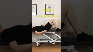 Single Leg Long Lever Bridge Exercise for Hamstring Strengthening