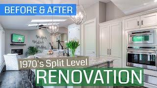 Before/After: 70's Split Level Renovation