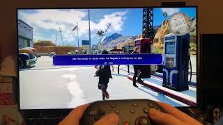 Walking around in Final Fantasy XV on Google Stadia (Lag Test)