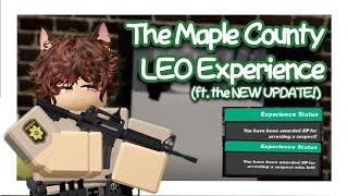 The Maple County Police Experience... (Roblox)