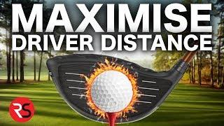 HOW TO MAXIMISE YOUR GOLF DRIVER DISTANCE - 3 SIMPLE TIPS!