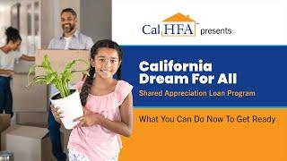 CA Dream For All: What You Can Do Now To Get Ready