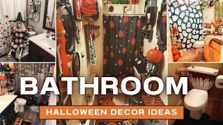 200+ Spooky Halloween Bathroom Decorations Ideas for 2024 | Indoor Halloween Decorations