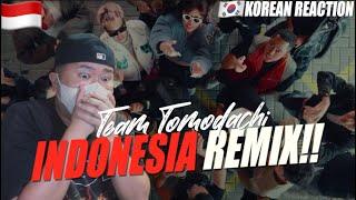 Korean Hiphop Junkie react to チーム友達 | TEAM TOMODACHI (INDONESIA REMIX) (IDN/ENG SUB)