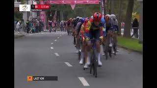 BINIAM GIRMAY 4TH PLACE SPRINT - MÜNSTERLAND GIRO 2024