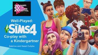 Well-Played: Sims 4 Co-play with a Kindergartner