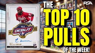 IT'S BEEN PULLED! (and a MAJOR announcement...) | TOP 10 Sports Card Pulls of the Week! #176