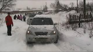 KIA Sorento & Jeep Grand Cherokee winter off road