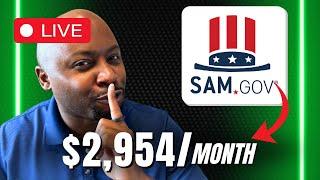 How To Make $3,000/month Using Sam.Gov as a Beginner in 2025