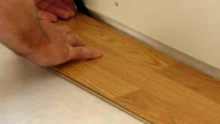 Installing Laminate Flooring--First Few Rows