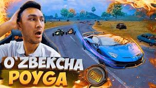 O'ZBEKCHA POYGA 3-CHI QISM | O'ZBEKISTONDAGI ENG KOTTA MOSHINA POYGA - PUBG MOBILE