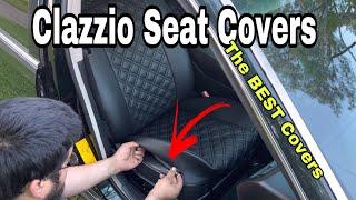 These Leather Seat Covers Look So GOOD!   ( Lexus GS300 Clazzio Seat Covers )