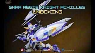 SNAA Aegis Knight Achilles : Model Kit Unboxing!!