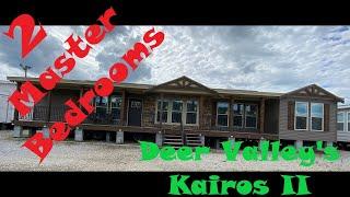 NOT ONE BUT TWO MASTER BEDROOMS IN THIS MOBILE HOME |THE KAIROS | MANUFACTURED & MOBILE HOME REVIEW