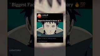 Biggest Face Reveal In History ( OBITO UCHIHA )