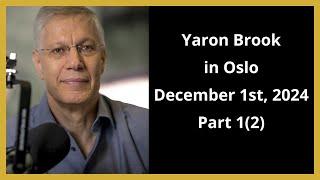 "The Rise of Authoritarianism in the West" by Yaron Brook in Oslo on December 1st, 2024