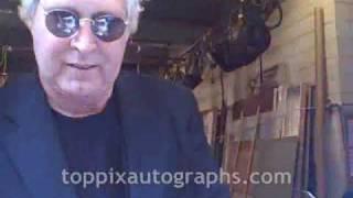 Chevy Chase - Signing Autographs at "Live with Regis & Kelly" in NYC