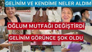 OĞLUM EVİNİN MUTFAĞINI KOMPLE DEĞİŞTİRDİ‍️GELİNİM ÇOK SİNİRLENDİGELİNİME HEMDE KENDİME ALDIM⁉️