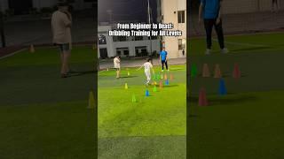 From Beginner to Beast: Dribbling Training for All Levels #footballtalents #foryou #football #soccer