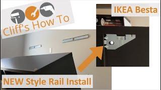 New Style IKEA Besta Rail 704.883.18