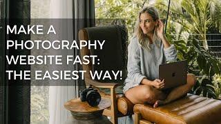 How to make a photography website with Squarespace step by step