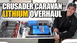 Crusader Caravan Victron Energy & Shervey Power Products lithium overhaul! | Solar N Sat Bundaberg