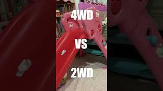 WPL C14 | 4WD vs FWD vs RWD #shorts
