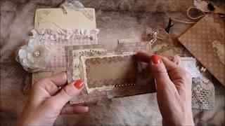 Vintage Junk Journal Tags Pockets Embellishment Kit - Sold - Thank you!