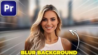 BLUR VIDEO BACKGROUND in Premiere Pro