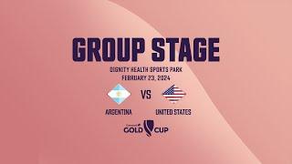 Argentina vs United States | 2024 Concacaf W Gold Cup