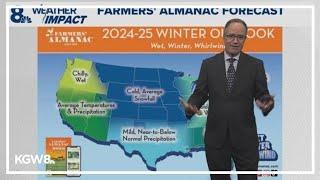 Farmers' Almanac: What it forecasts for 2024-2025 winter