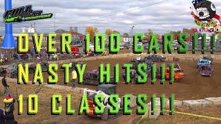 Demolition Derby - 10 Classes - Over 100 Cars and Trucks - OTTERTAIL FALL CLEAN UP SHOW - 10-15-22