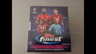 TOPPS CHAMPIONS LEAGUE FINEST (2019) ***FULL BOX/2 BIG PLAYERS COLOUR AUTO PULLS***