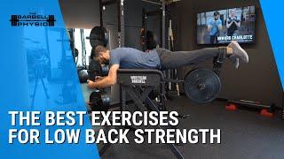 Best Exercises for Low Back Strength