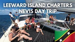  4K Catamaran Day Trip to Nevis | Leeward Island Charters | Travel to St. Kitts