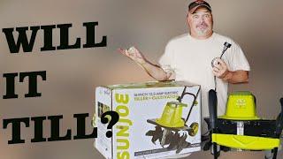 ELECTRIC TILLER! ~ BackYard Garden Tilling, SUNJOE Tiller