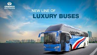 The New Daewoo Express Buses: Enjoy Wonderful Travel Experience