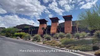 Henderson NV's Most Exclusive Neighborhood "Ascaya". Where All the Millionaires Are Moving To!