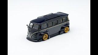 Inspire Model 1/64 Volkswagen Kombi Camper Van Robert Design-Model G(VW-840008G)