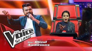 Thirusha Randeepa - Sakiya Sagawwata (සකිය සගව්වට) | Blind Auditions | The Voice Sri Lanka