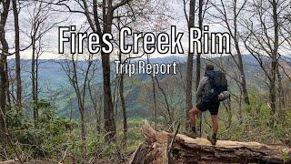 Fires Creek Rim & Chunky Gal - Nantahala NF - North Carolina | 4-day Backpacking Trip Report