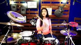 Lagi syantik versi drum. Drumer cewek terhebat lagu lagi syantik