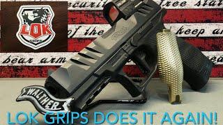 LOK Grips does it again: In BRASS….for the Walther PDP!